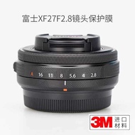 Suitable for Fuji XF27F2.8 Second-Generation Lens Protective Film Sticker Skin 3M