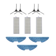 Side Brush Hepa Filter Mop Cloth compatible for grunn i10-Laserbot Robot Vacuum Cleaner Parts Access