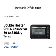 Panasonic 38L Electric Oven NB-H3801KSP (Black)