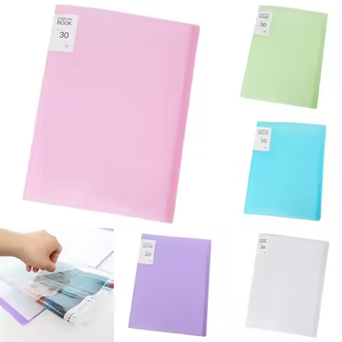 A4 Diamond Painting Finished Display Book DIY Storage Book 5D Embroidery Portfolio Presentation Fold