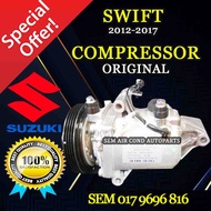 SUZUKI SWIFT 2012-2017 YEAR NEW MODEL ORIGINAL COMPRESSOR (CAR AIRCOND SYSTEM)