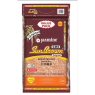 100% Original Sunbrown brown rice Jasmine Beras Perang 5kg