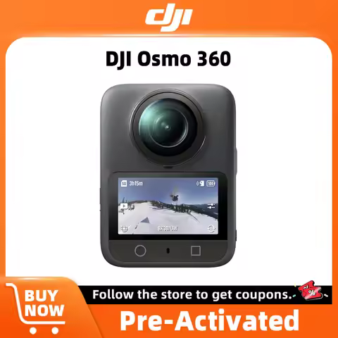 DJI Osmo 360 Camera 1-Inch 360° Imaging Native 8K 360° Video 4K/120fps & 170° Boost Video 120MP 360°