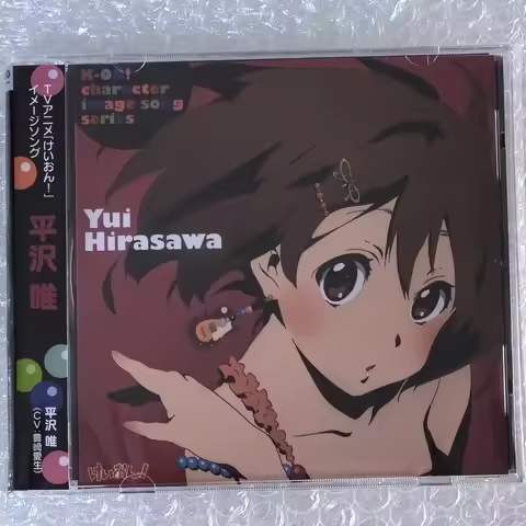 Anime K-ON Aki Toyosaki Music CD character image song series Yui Hirasawa Album Music Record Cosplay