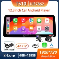(6GB RAM+128GB ROM) TS10 7862 Chip  Android Player with 4G SIM 8Core 12.3inch Car Multimedia Player 