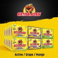 EXTRA JOSS E-JUSS ACTIVE / ANGGUR / MANGGA / OREN (10 BOXES X 6 SACHETS X 4G) HALAL EXTRAJOSS BORONG