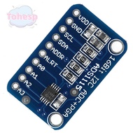 TOHESP Analog To Digital Module, 16Bit 4 Input Channels ADS1115 Development Board, Low Power ADS1115
