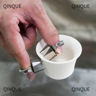 QINJUE 2pcs Fingertip Dip Glaze Clip, Pottery Tool Rust-resistant Pottery Glaze Tools,  Stainless St