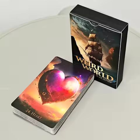 Weird World Lenormand Deck 36 Pcs Fantasy Lenormand Cards - 9*6cm