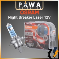Pawa Osram Night Breaker Laser 150% Yellow Head Lamp Halogen Bulb Distance Range H1 P43 H4 H7 H8 H11