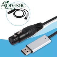 Aoresac Vistreck Mini USB to DMX Interface Adapter สำหรับ DMX512 Stage Lighting Control - XPVista/7