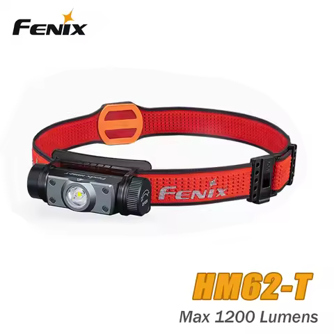 NEW fenix HM62-T Rechargeable 1200 Lumen LED Headlamp - Black