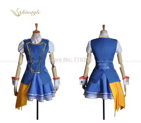 Kisstyle Fashion Anime AKB0048 the second season Mimori Kishida Uniform Cosplay Costume Custom-Made