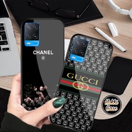 HP Oppo A54 Soft Glass Case - [520] - oppo A54 Glass Casing - oppo A54 Cellphone Softcase - oppo A54