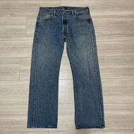 Levi's levis 00501-0193 w36 L30 淺藍原色直筒牛仔褲 505 502 514