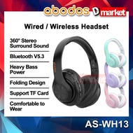 Abodos AS-WH13 Wireless Headset Stereo Heavy Bass Headphone Bluetooth Headset Wired Headset Abodos H