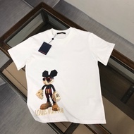 Louis Vuitton/LV Louis Vuitton 2026 Classic Round Neck Short-Sleeved T-Shirt Men Women Style Inner F