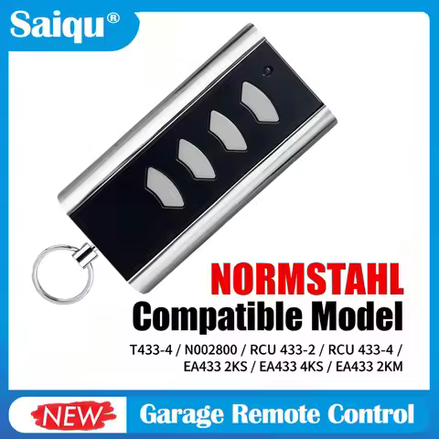 Garage Door Metals Remote Control for Normstahl RCU 433 2K / Crawford 4KS 2KS RCU EA433 N002800 433.