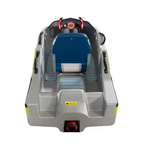 GLOBAL TRADING RUSH WAVE Outdoor Camping Entertainment Leisure Electric Mini sping Jet Electric Boat