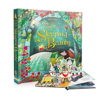 Usborne หนังสือ Pop Up Fairy Tales Sleeping Beauty Board Book 3D Flip Books English Story Book Bedtime Reading Book for Kids Toddler Children Book หนังสือป๊อปอัพ สามมิติ นิทานภาษาอังกฤษ หนังสือเด็ก บอร์ดบุ๊ค ภาพสามมิติ เสริมพัฒนาการเด็ก ของเล่นมอนเตสซอร