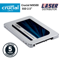 Crucial MX500  SATA 2.5  7mm  Internal SSD : 250GB / 500GB / 1TB / 2TB