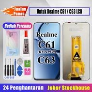 Original Skrin Untuk Realme C61 / C63 LCD