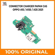 OPPO A15 2020 CHARGER CONNECTOR / A15S / A35 2021 ORIGINAL HANDSFREE + MIC CONNECTOR