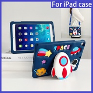 iPad case For iPad 10 2022 10.9 iPad 10.2 7th 8th 9th iPad 9.7 iPad 5 6 air 1 2 3 4 5 iPad mini 1 2 3 4 5 6 casetify Telescopic Rocket Soft Silicone Tablet Case