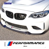 《READY STOCK》1pcs M Power M Performance Car Front Bumper Sticker For BMW E30 E36 E39 E46 E60 E61 E64 E70 E71 E85 E87 E90 E83 F10 F20 F30 E80 M3 M5