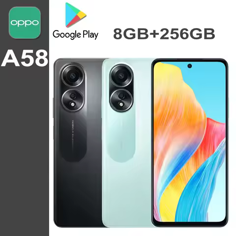 OPPO A58 8GB+256GB original smart fashion mobile phone 5G/dual sim dual standby 6.56-inch LCD screen