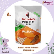 澳洲直送【Nando’s Peri-Peri 特色香辣燒雞調味粉】醃肉粉/調味粉