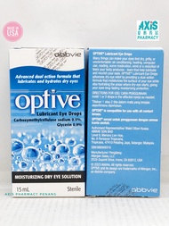 ABBVIE OPTIVE LUBRICANT EYE DROPS 15ML Exp:12/2026