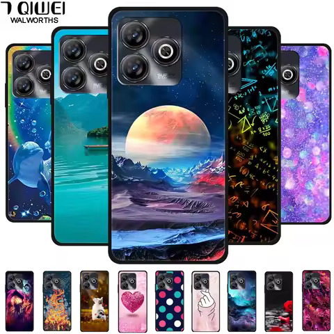 For ZTE Blade A75 4G Cases Z2359 Black Bumper Soft Silicone Cover for ZTE Blade A 75 4G TPU Protecto