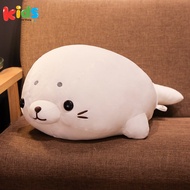 [Mainan Plush Anjing Laut Berbaring Siri Lautan] Mainan Isi Kapas 50/60cm Saiz Besar |   Bulu pendek