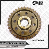 COUNTER SHAFT 5TH GEAR OPPONENT 5 TEETH (DEAD TEETH) L039 (33TX6T) Md710040