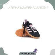 1 Adidas Originals Handball Spezial Core Black Clear Pink Gum Women's IE5897 Casual Shoes Sports