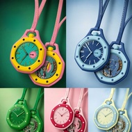 Pocket Watch AP Trendy Oak Century Candy Color Octagonal Wall Watch Quartz Watch Cartoon Couple Styl