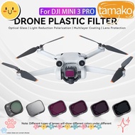 TAMAKO For DJI Mini 3  Accessories Lens Protective Film Drone Glass Filter for DJI Mini 3