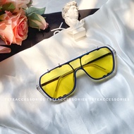 Fashion eyeglasses for men and women Large gold eyeglasses