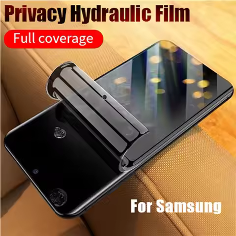 3Pcs Privacy Hydrogel Film For Samsung Galaxy A56 A55 A35 A36 A16 A15 Screen Protector Without Finge