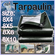 Durable garden waterproof oilcloth, rainproof outdoor sunshade camping windproof oilcloth 8X4/8X5/8X