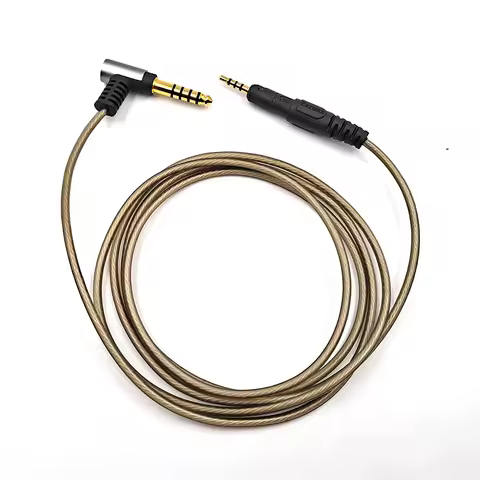 For Audio Technica Sennheiser M60X M40X M50X M70X HD598 HD598SE Replaceable 4.4mm Balance to 2.5mm S