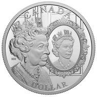 英女王鉑金禧 加拿大精裝銀幣