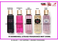 Victoria Secret_Bombshell Perfume Minyak Wangi Perempuan 250ml Body Mist Lotion Fragrance Mist Murah Borang