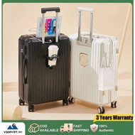 YOGAYET Bagasi Gaya Baru 20/24Inch Beg Pakaian Beroda Kombinasi Kunci Bagasi Beg Bagasi