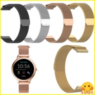 Fossil Gen 5E 42mm Women Smartwatch Milan Metal Strap Magnetic Strap Smart Watch Replacement Wristband band straps accessories