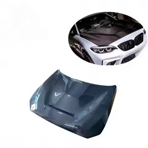 GTS Style Lightweight Carbon Fiber Engine Hood New Condition Bonnet Bodykit for BMW F87 M2 M2C F20 F