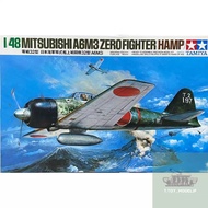 Tamiya 1/48 Mitsubishi A6M3 Zero Fighter (HAMP) No.61025 Aircraft Model Assembled