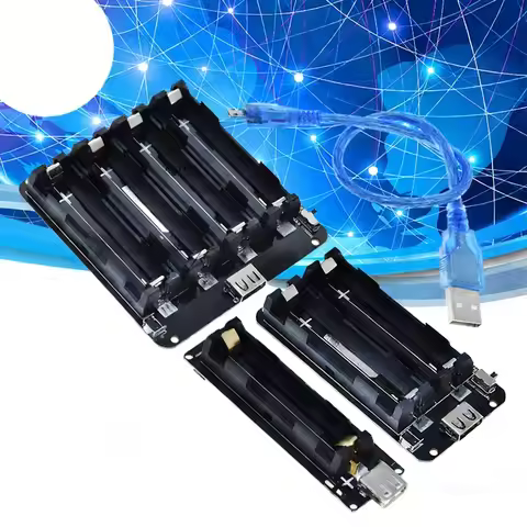 1Pcs Battery Charging Module For Raspberry Pi 3 18650 Battery Holder With Single Compartment USB 5V/