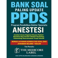 PPDS Anesthesia Question Bank Entrance Exam Book Specialist Test Anesthesia Sp.An Intensive Therapy 